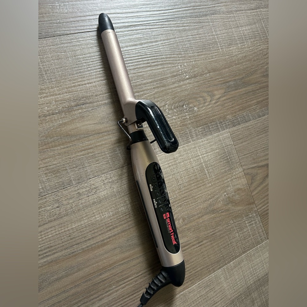SmartHeat Rose Gold Curling Iron